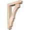 Ekena Millwork Balboa Arts and Crafts Smooth Bracket w/ Offset Brace, Douglas Fir, 5 1/2"W x 24"D x 36"H BKT0604X24X36BOA03SDF - alternate 1